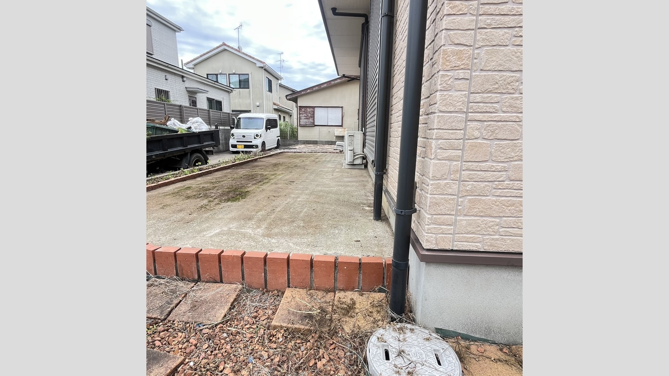 ウッドデッキの解体と伐採