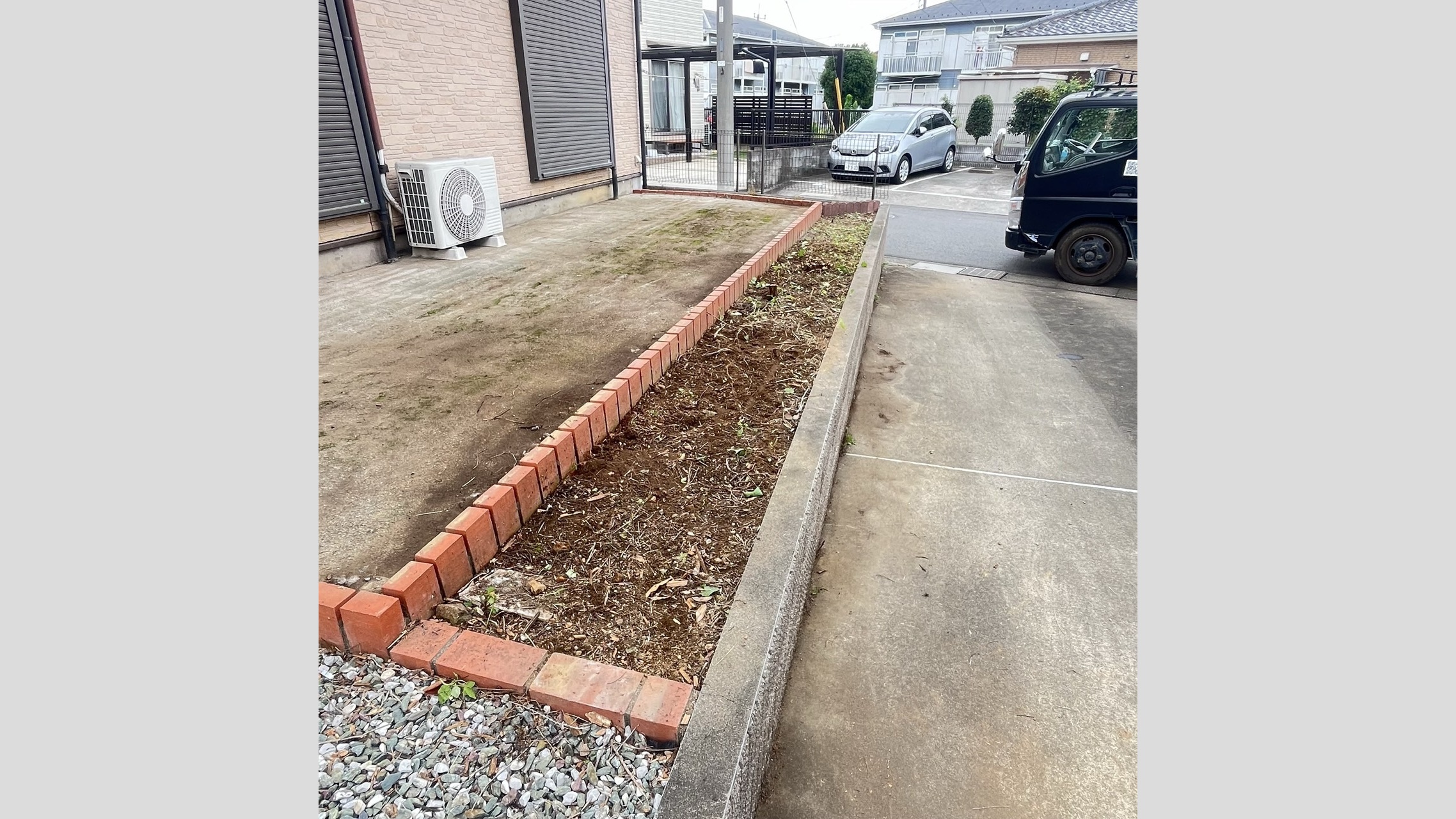 ウッドデッキの解体と伐採