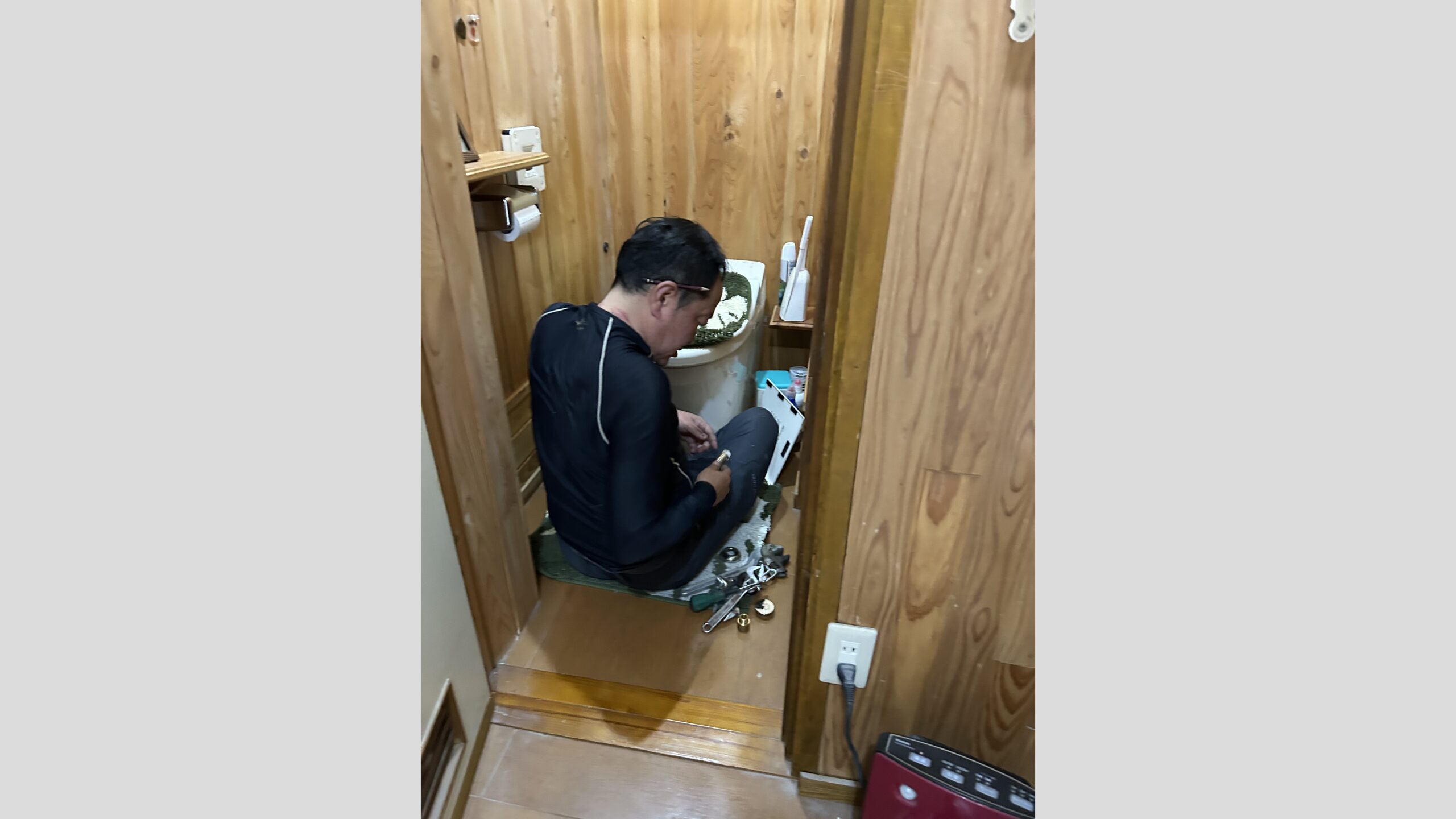 賃貸物件の排水管全交換工事
