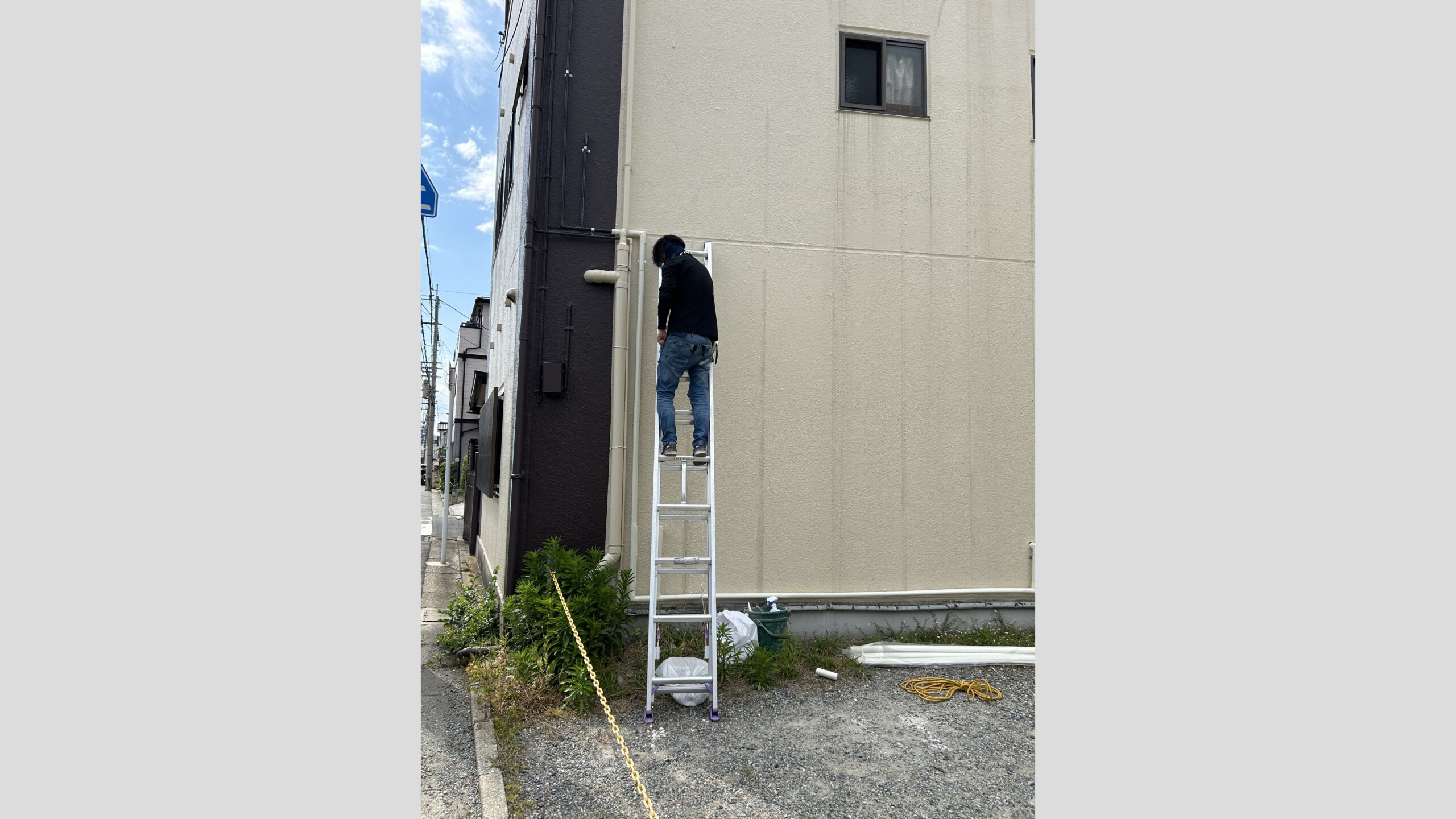 賃貸物件の排水管全交換工事